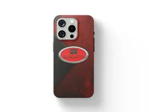 Bugatti Cell Phone Case Design Minimal Style